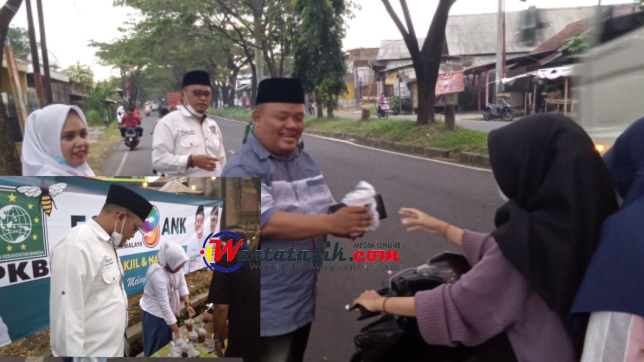 Turut Angkat Pelaku Umkm Pkb Kota Tasik Gelar Food Bank Bagikan Takjil