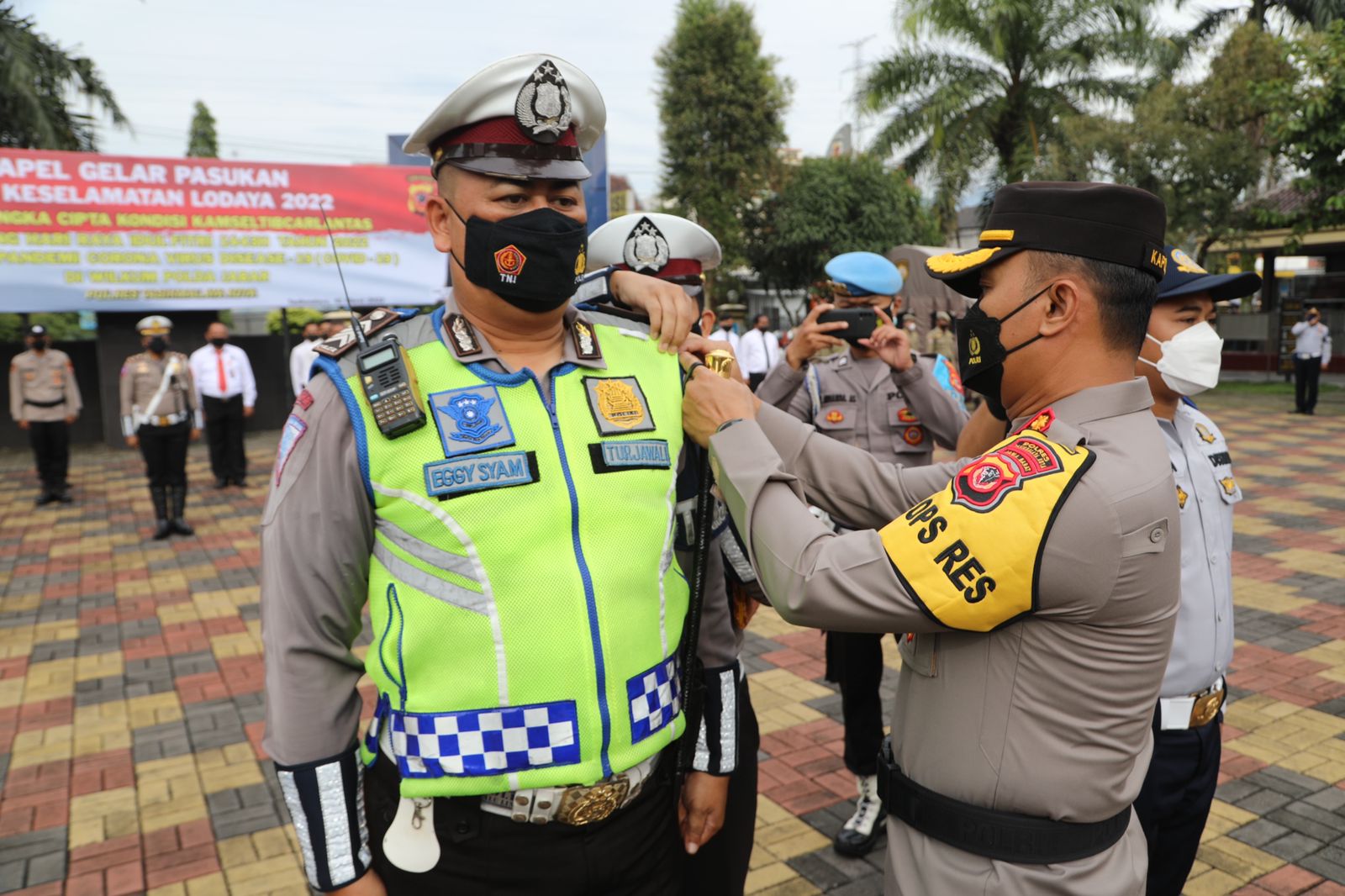 Persiapan Idul Fitri 1443 Hijriyah, Polresta Gelar Apel Pasukan Operasi