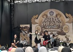 Band Utopia Meriahkan HUT SMAN 8 Tasikmalaya ke-24 Tahun, Astha Memo Fest Sukses Digelar